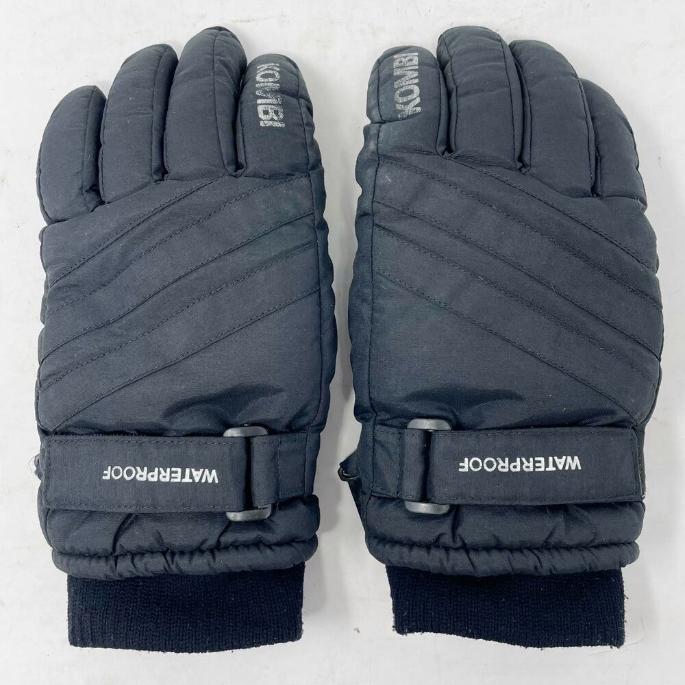 Kombi Black Waterproof Insulated Winter Gloves Ladies M Thinsulate